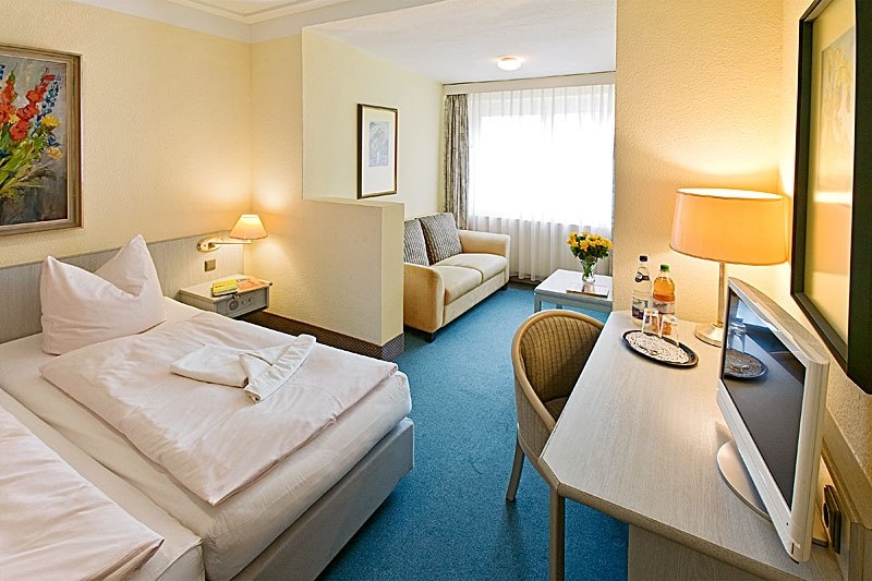 Comfort tweepersoonskamer in de Villa Edda, © Voigt & Kranz Prerow Comfort tweepersoonskamer in de Villa Edda, © Voigt & Kranz Prerow