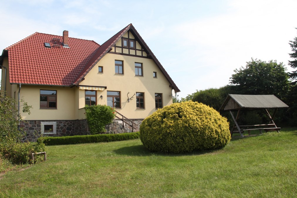 Widok domu wakacyjnego z zewnątrz, © Frank Hartzsch