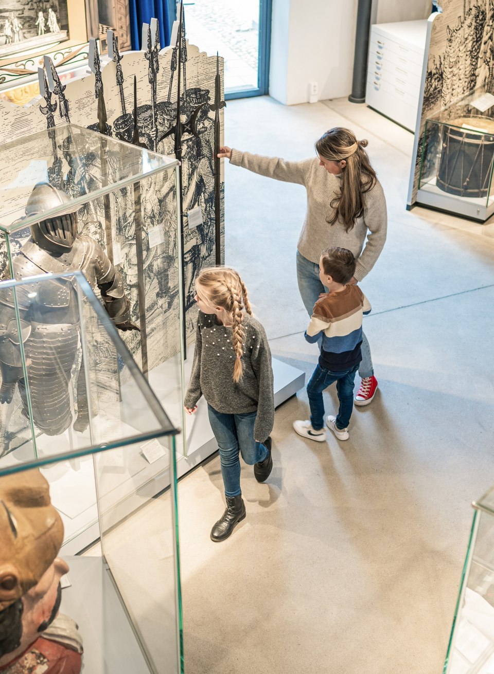 Excursie met het gezin naar het Stadsgeschiedenismuseum in de Schabbell in Wismar, waar je je kunt verdiepen in de fascinerende geschiedenis van de stad.