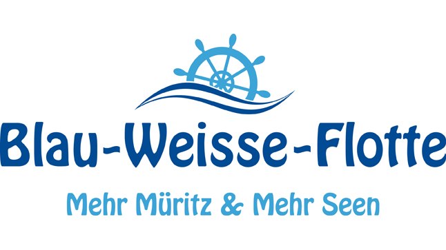 Logo, © Blau Weisse Flotte Müritz Logo, © Blau Weisse Flotte Müritz