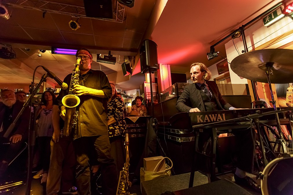 Jam session of the Ahrenshoop Jazzfestival 2017 in the TUTE bar, © Kurverwaltung Ahrenshoop · Foto Voigt & Kranz UG