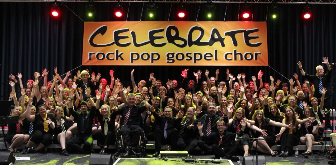 The CELEBRATE Rock Pop Gospel Choir invites you to a winter concert in the StadtHalle Rostock on 21.02.2026., &copy; Foto: Stefan Sch&uuml;ler-Klembt