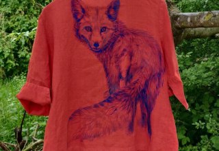 upcycling textielschilderen, 2025 // &copy; Amanda Isbarn