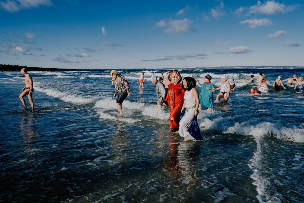 Ijsbaden in Binz, © Binzer Bucht Tourismus