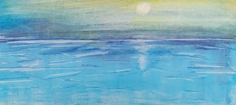 40x50, Leinwand, Encaustik, 2025 // © Maria Lange 40x50, Leinwand, Encaustik, 2025 // © Maria Lange