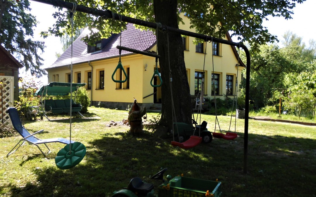 Spelen en ontspannen op het terrein, © Birgit Possehl