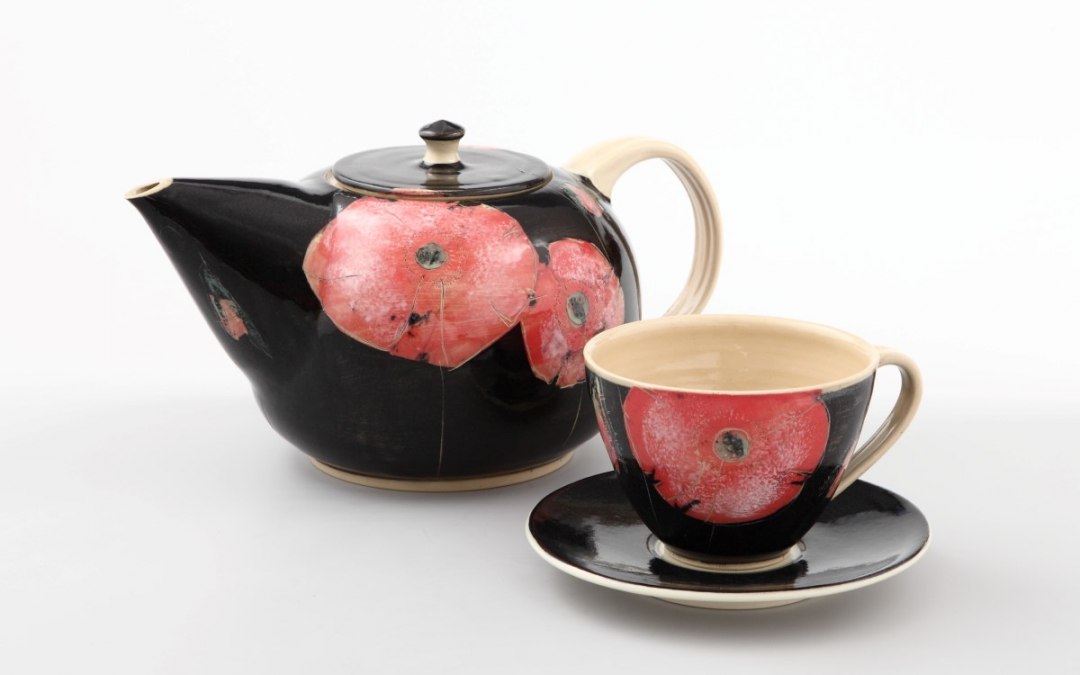 Kanne_Tasse_Schwarzer_Mohn_MeeresTon, © Meereston