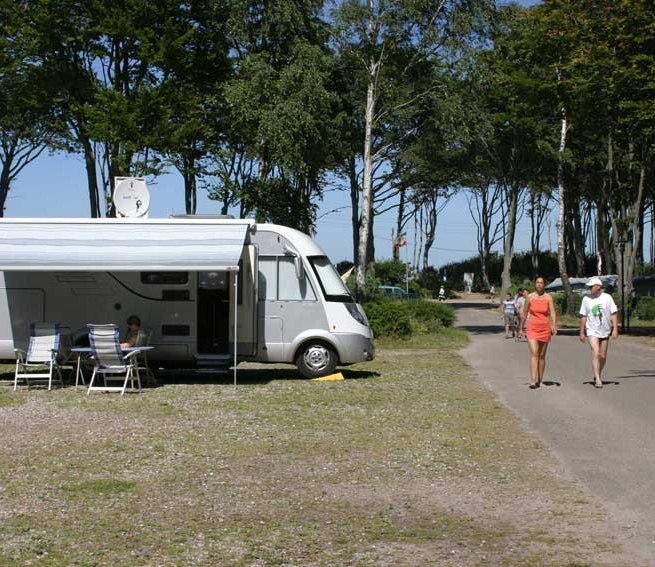 Parkeerplaats voor camper, © Ostseecamp-Ferienpark Rostocker Heide