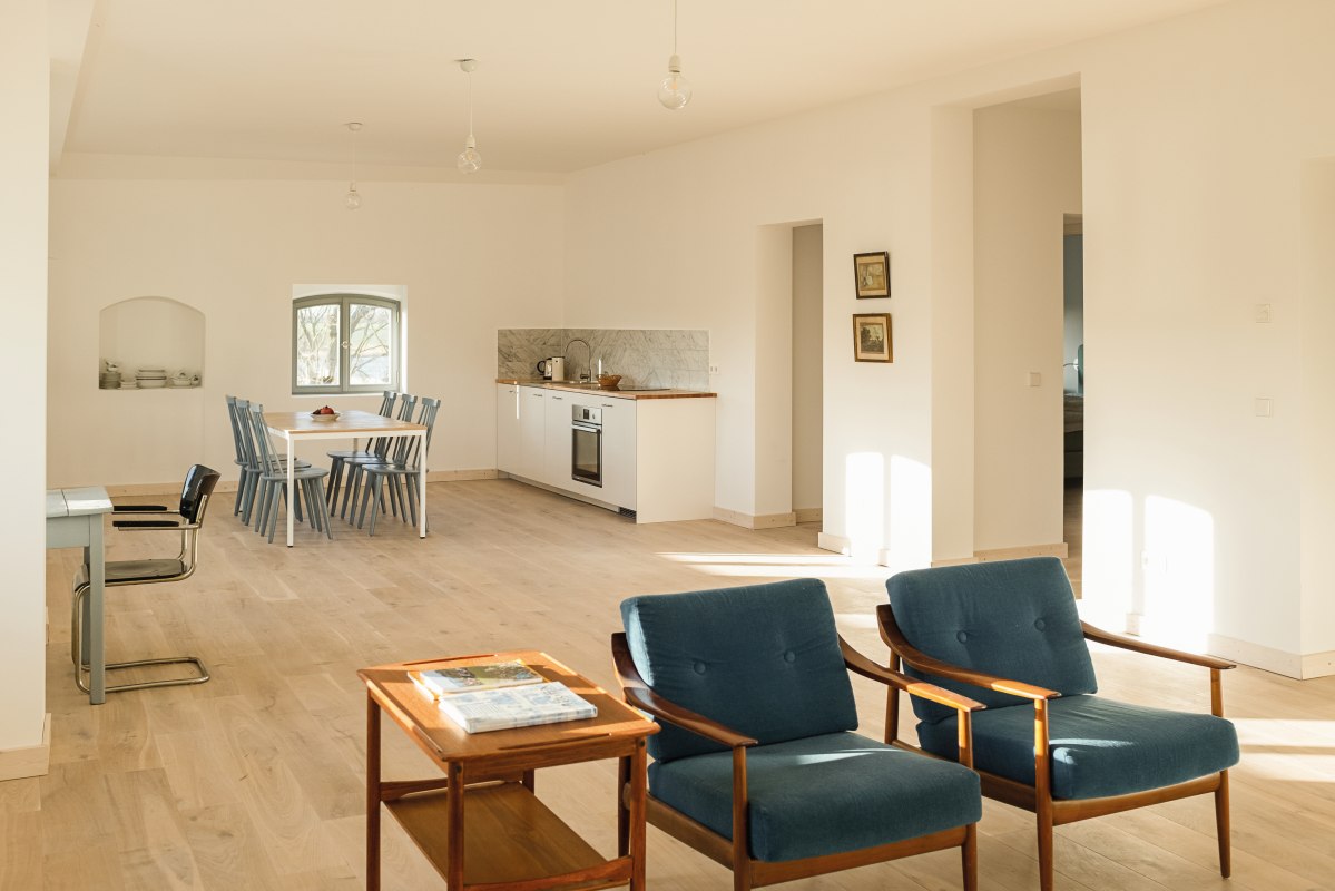 Ruime vakantiewoningen met veel vrije ruimte // © Gut Üselitz / Ulrike Meutzner Ruime vakantiewoningen met veel vrije ruimte // © Gut Üselitz / Ulrike Meutzner