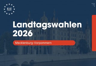 Wykład na temat wyborów stanowych w 2026 r. // © EIZ Rostock e.V. Wykład na temat wyborów stanowych w 2026 r. // © EIZ Rostock e.V.