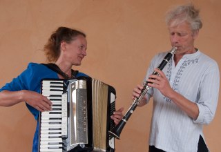 Susanne Sasse und Martin Kratzsch // &copy; Duo Sol sayn gelebt