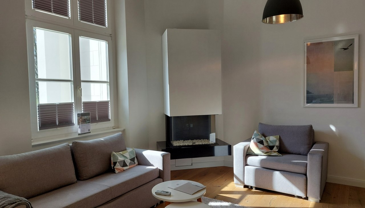 Flat met woonkamer, © Schloss Hohendorf