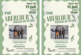 Konzert Aberlour's // © Veranstalter Konzert Aberlour's // © Veranstalter