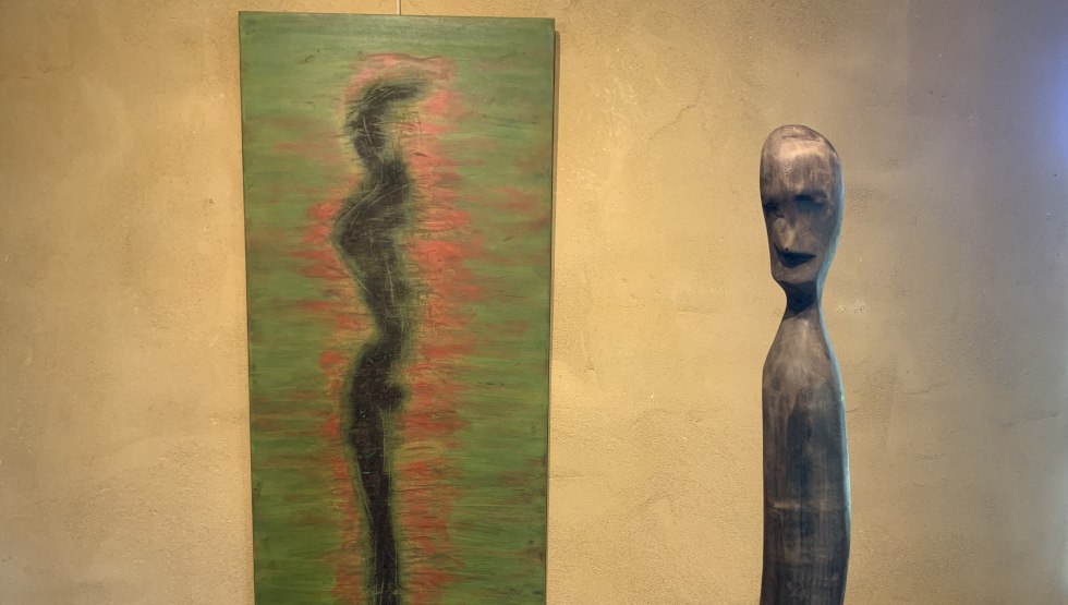 Skulptur und Bild von Thought Raven©Kunsthaus Stove, © Kunsthaus Stove Skulptur und Bild von Thought Raven©Kunsthaus Stove, © Kunsthaus Stove