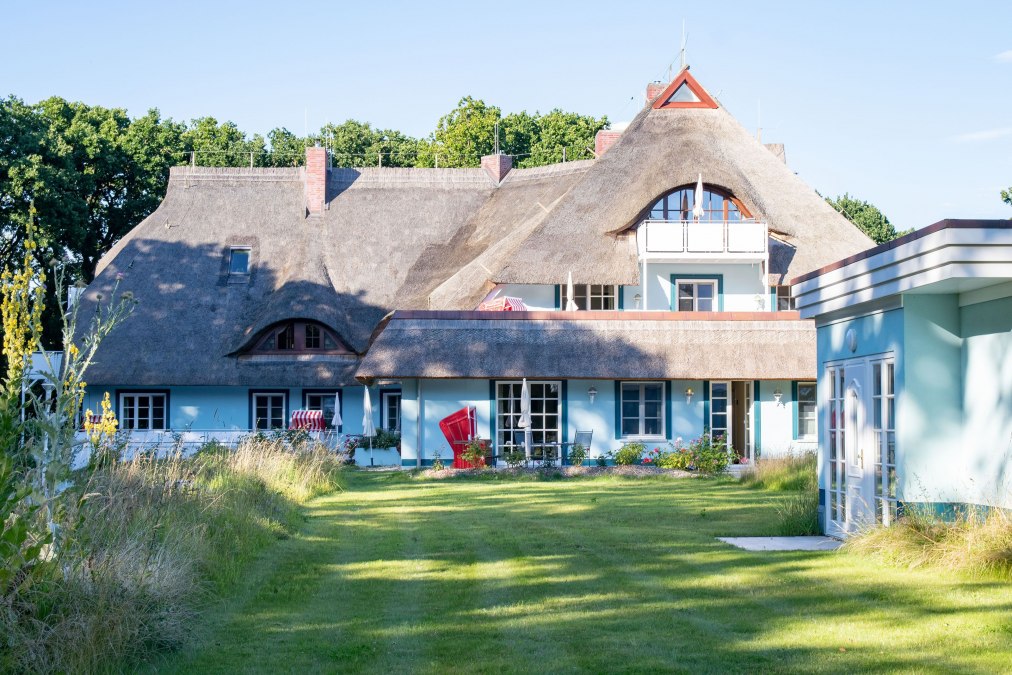 Romantik Hotel Fischerwiege w popołudniowym słońcu, © Welfendesign