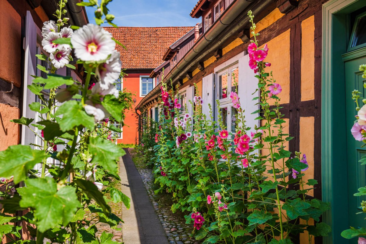 Wewnętrzny dziedziniec Heilgeistkloster, © TMV/Tiemann Wewnętrzny dziedziniec Heilgeistkloster, © TMV/Tiemann
