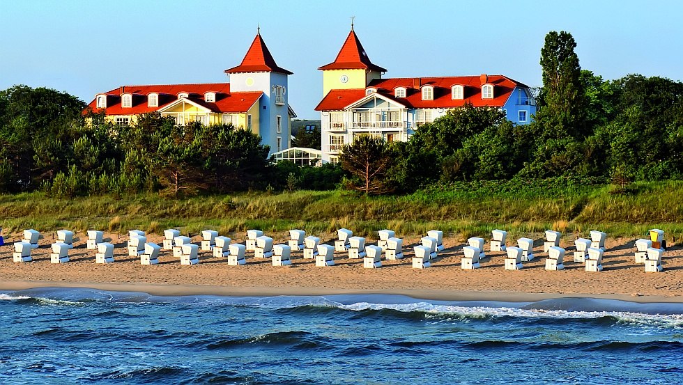 Met zeezicht - Klein strandkasteel Zinnowtz, © Kleine Strandburg Zinnowitz