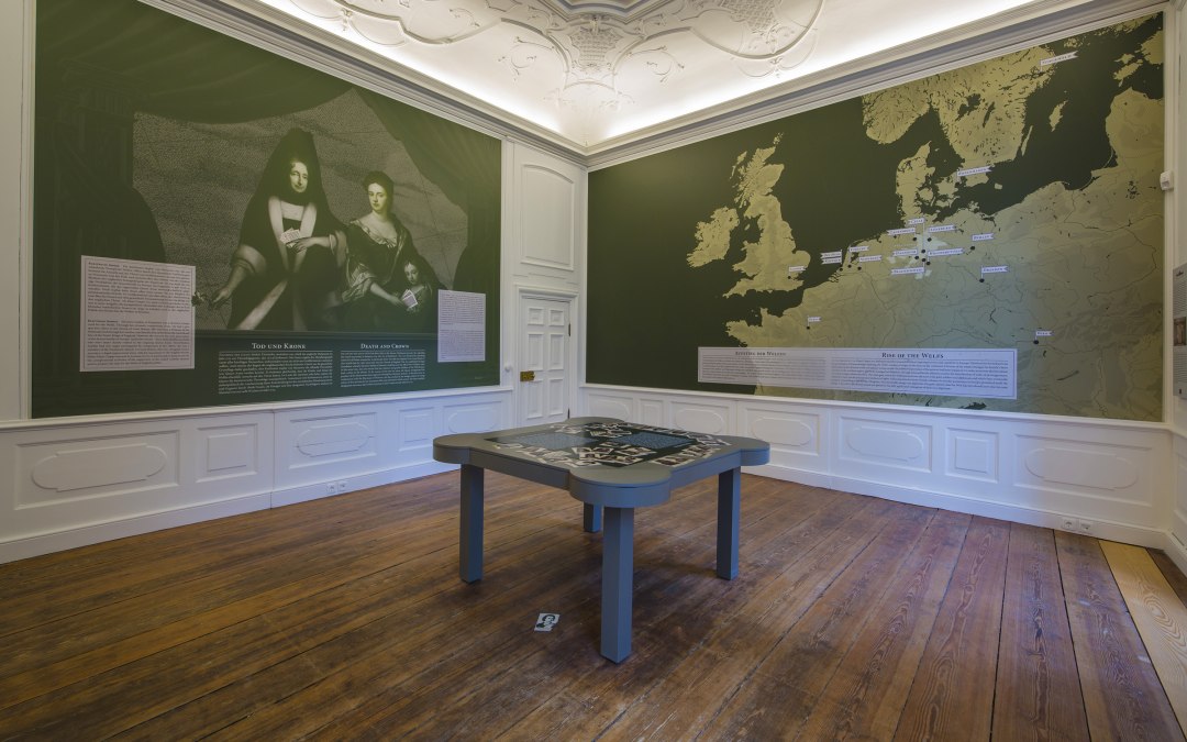 Interactieve tentoonstelling in kasteel Bothmer, © SSGK MV / Timm Allrich