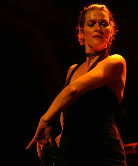 Ana Sajor schilderes en flamencodanseres, © Ana Sojor