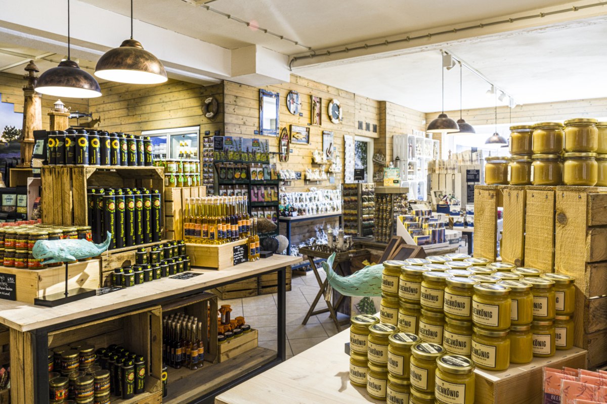 Honing van de koningsbij & R&uuml;gen koolzaadolie, &copy; R&uuml;genmarkt - Das Original