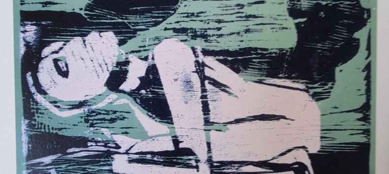 Woodcut by Vera Schwelgin // &copy; kulturforum PAMPIN