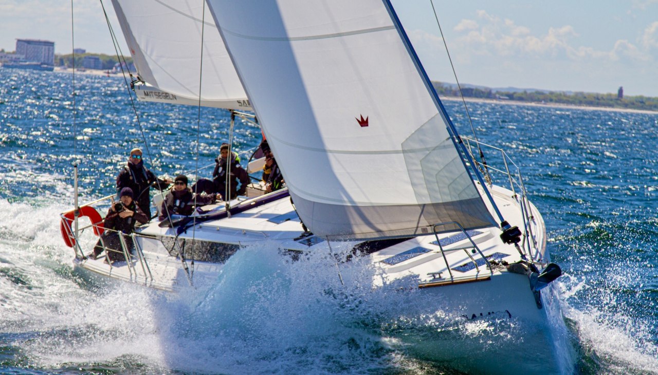 With sailingforyou yacht charter and sailing trips on the Baltic Sea, © Jan Möller