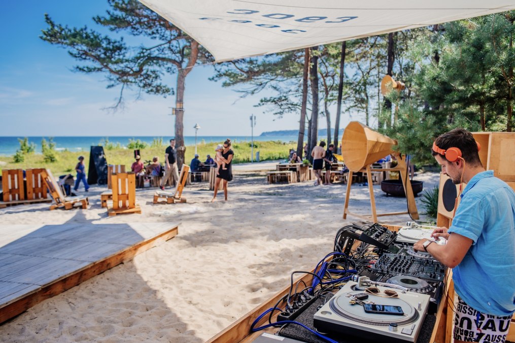 Organic na plaży - kultura dźwięku na plaży, © Christian Thiele