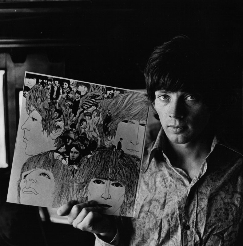 1966 Revolver album by musician and graphic artist Klaus Voormann // © Klaus Voormann 1966 Revolver album by musician and graphic artist Klaus Voormann // © Klaus Voormann