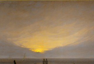 © C. D. Friedrich: Mondaufgang über dem Meer (Ausschnitt), 1821, Öl auf Leinwand, St. Petersburg, Eremitage © C. D. Friedrich: Mondaufgang über dem Meer (Ausschnitt), 1821, Öl auf Leinwand, St. Petersburg, Eremitage