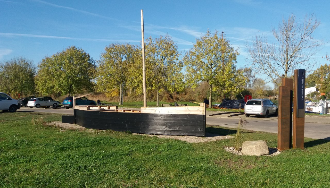 Salzprahm harbor Damgarten, © M. Hagemann Salzprahm harbor Damgarten, © M. Hagemann