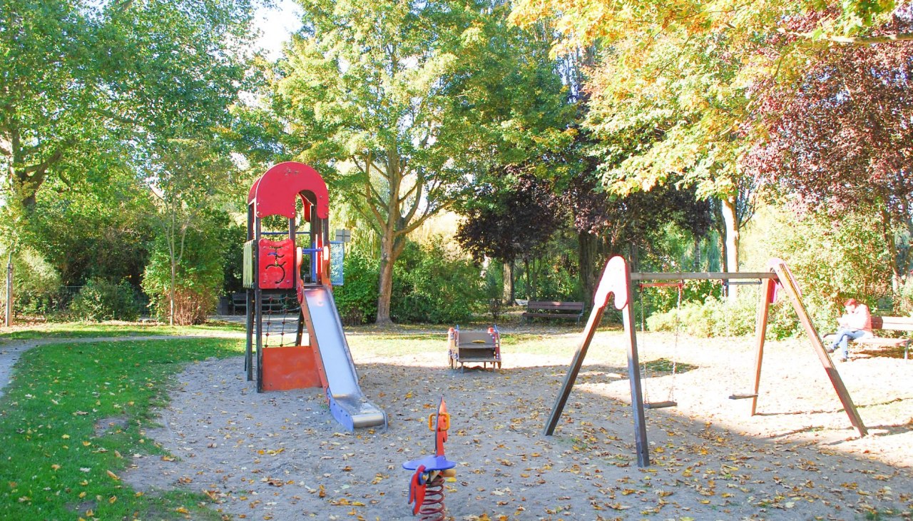 Playground Wulflamufer, © Tourismuszentrale Stralsund