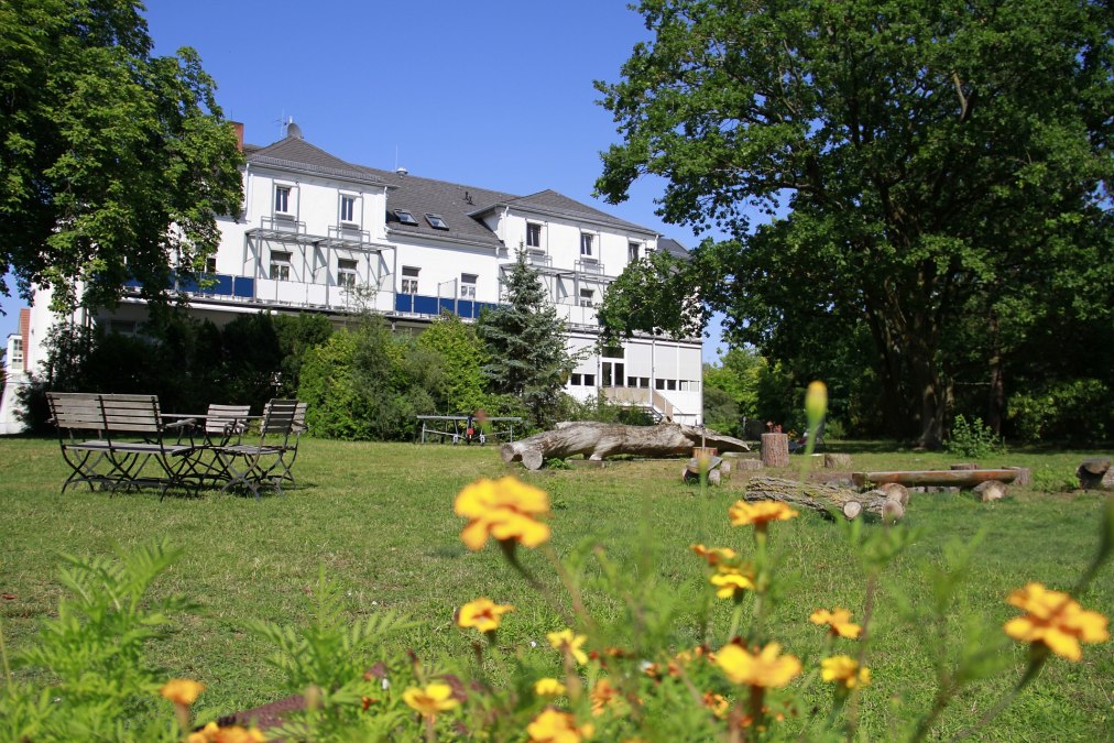 Een grote tuin voor plezier en ontspanning, © Gästehaus Wartburg Een grote tuin voor plezier en ontspanning, © Gästehaus Wartburg