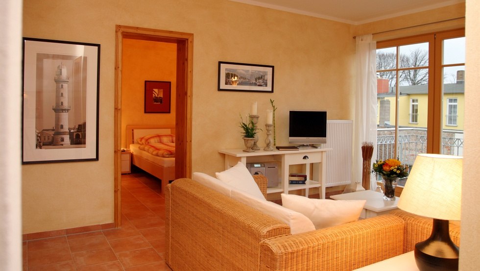 Mediterrane woonkamer // &copy; Fam. Borkers