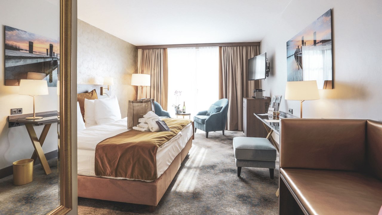 Deluxe kamer - Schloss Fleesensee, &copy; Schloss Fleesensee