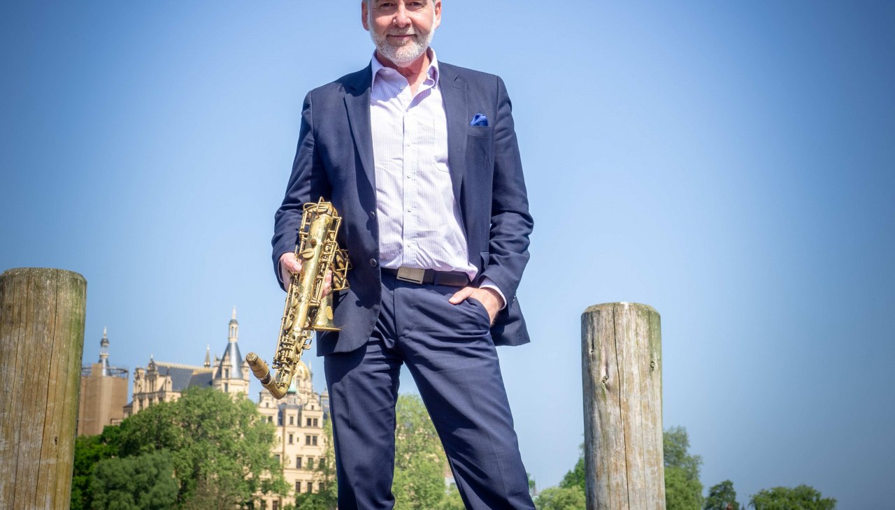 Cult jazzer Andreas Pasternack, © Marion D. Kuhlmann