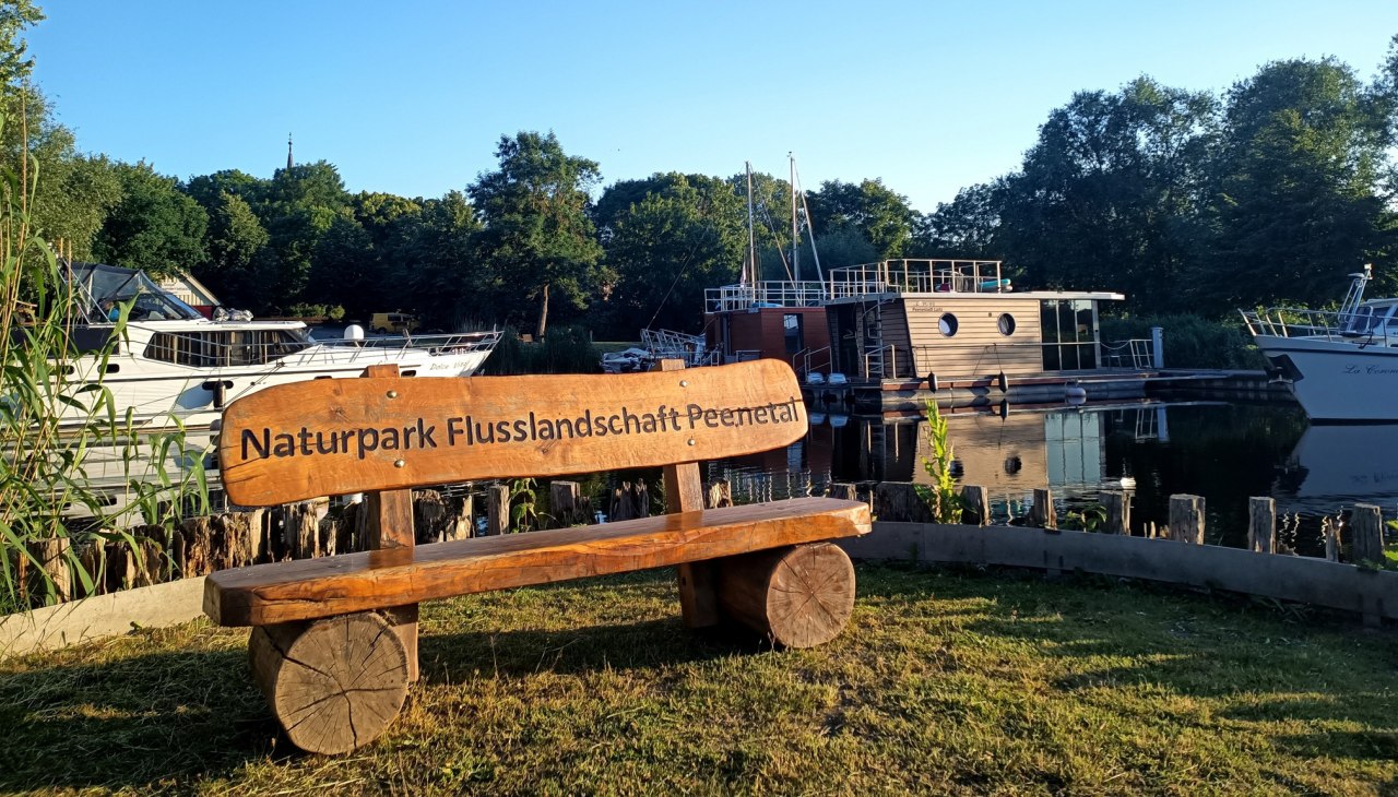 Stolpe haven aan het Peene Water wandel rustgebied Camping, © Tobias Oertel, Spantekow Stolpe haven aan het Peene Water wandel rustgebied Camping, © Tobias Oertel, Spantekow