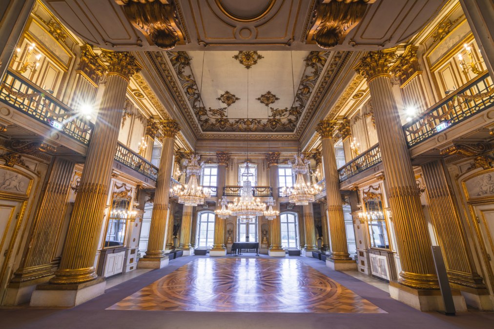 Imponujące przyjęcie w pałacu Ludwigslust, © SSGK MV / Timm Allrich