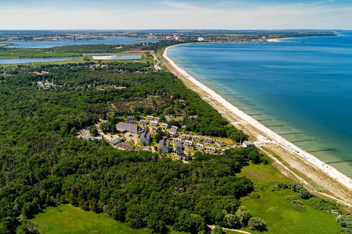 StrandResort Markgrafenheide z lotu ptaka, &copy; Alexander Rudolph@DOMUSimages