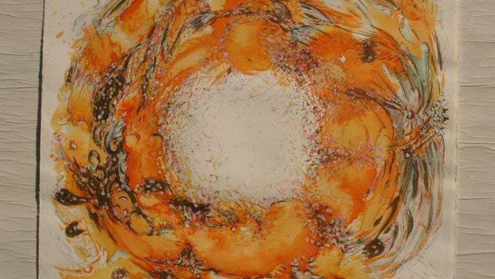 Geschilderd aan 4 zijden, aquarel, &copy; D. Berndt