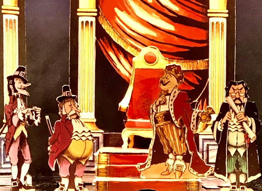 Kejsarens nya kläder // © Papiertheater Heringsdorf Kejsarens nya kläder // © Papiertheater Heringsdorf