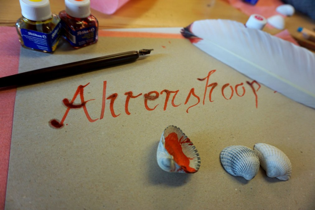 Calligraphy course, © Kurverwaltung Ahrenshoop