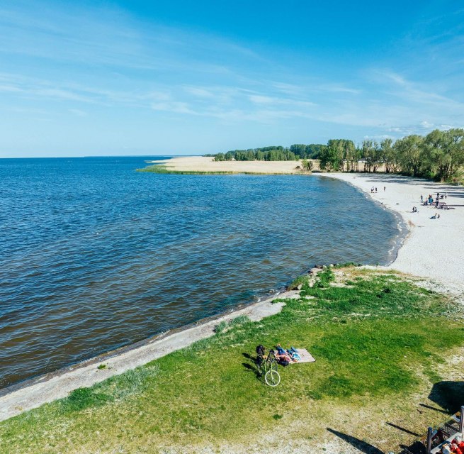 Auszeit am Strand von M&ouml;nkebude // &copy; MV-T/G&auml;nsicke