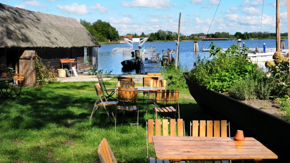 Idyllische locatie direct aan het Jabelmeer, © Müritzfischer