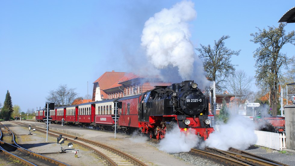 Volldampf mit dem Molli (c) MBB Molli GmbH, © MBB Molli GmbH Volldampf mit dem Molli (c) MBB Molli GmbH, © MBB Molli GmbH