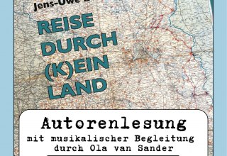 Poster for the reading, &copy; Stadtbibliothek Waren (M&uuml;ritz)