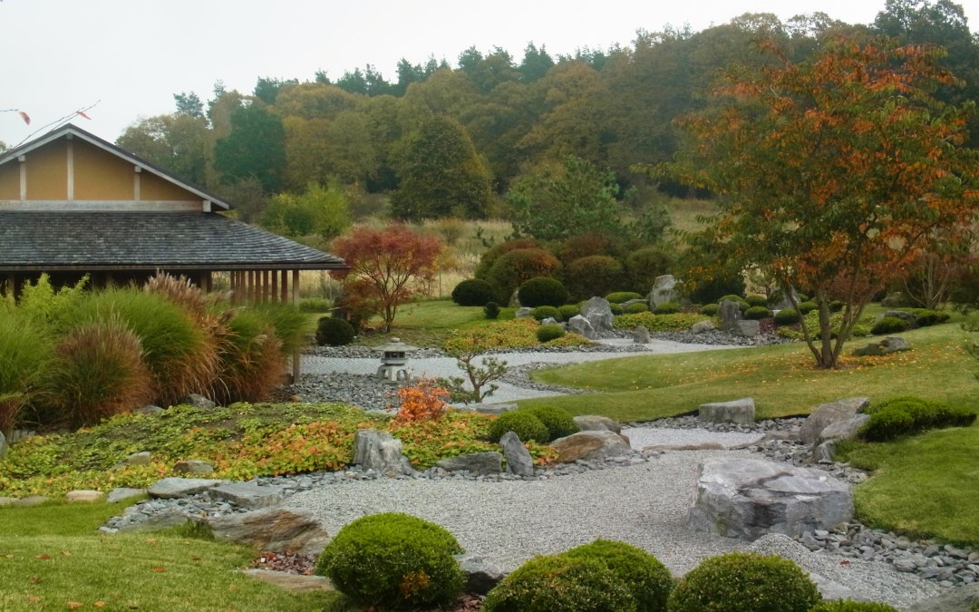 Japanese garden with Zen garden, © Waldemar Keiss