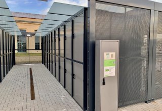 Greifswald bike station // &copy; Gudrun Kr&uuml;ger