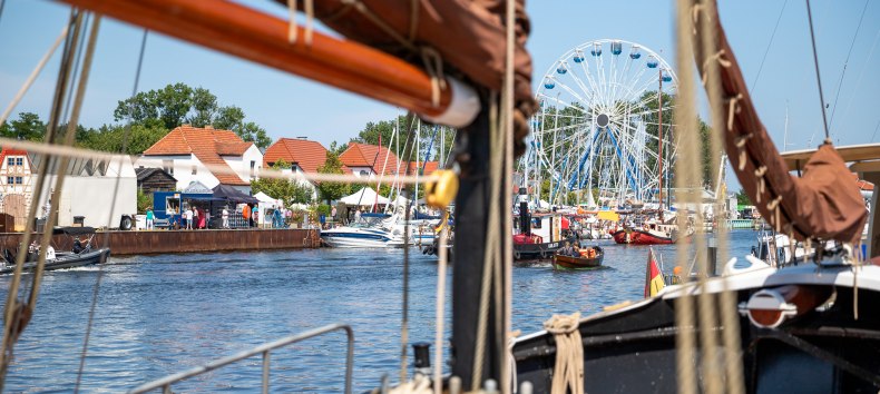 Maritime festival site in Greifswald-Wieck // &copy; Andr&eacute; Gschweng