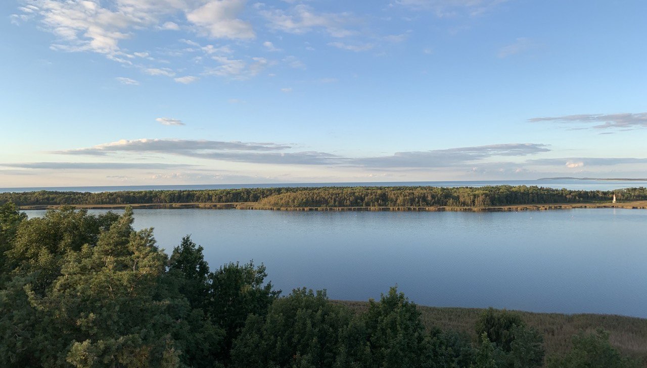 Uitzicht op het eiland Bock vanaf de uitkijktoren, © K. Bärwald Uitzicht op het eiland Bock vanaf de uitkijktoren, © K. Bärwald