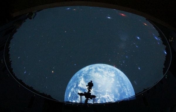 Experience the cosmos in the planetarium, &copy; Dr. Michael Danielides, DSSC